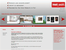 Tablet Screenshot of net-edit.digvis.ch